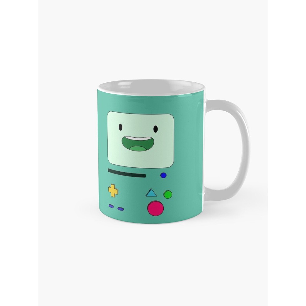 Cốc sứ Chonmua 365 BMO ngồi và vẫy tay - Cốc cà phê AdventureTime