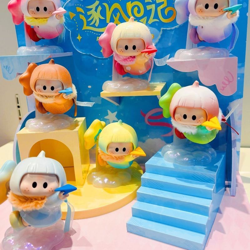 New product YOYO3.0 Wind Chasing Diary Scented Plush Figure Blind Box Cute Refrigerator Magnet
