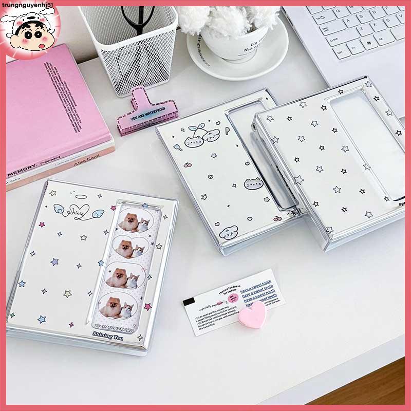 [Tài 24 giờ] 4 Grid Cartoon Photo Album For 40 2x6 "Strips & 20 4x6" Photos VN