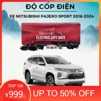 [Mới Về] Độ Cốp Điện Tự Động Cho Xe MITSUBISHI PAJERO SPORT 2016-2024