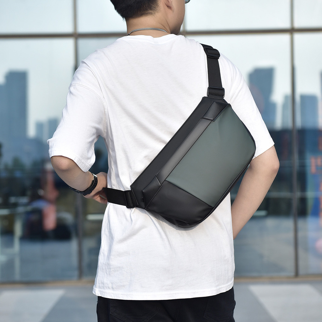 Trendy Brand Chest Bag Portable Crossbody Functional Bag Shoulder Bag Men's Messenger Bag Messenger 