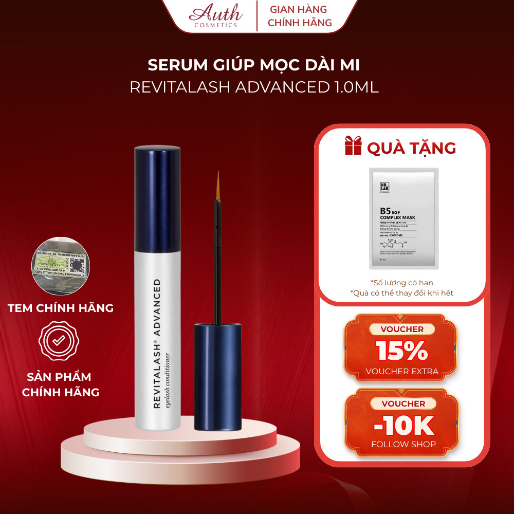[HÀNG CÔNG TY] Serum dưỡng mi giúp cải thiện độ dài RevitaLash Advanced Eyelash Conditioner 1.0ml