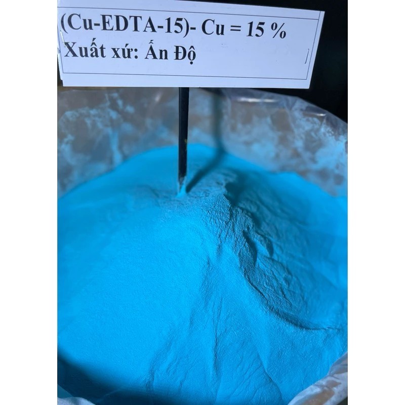 1 kg Chelate Đồng -Cu-EDTA-Chelate phun lá