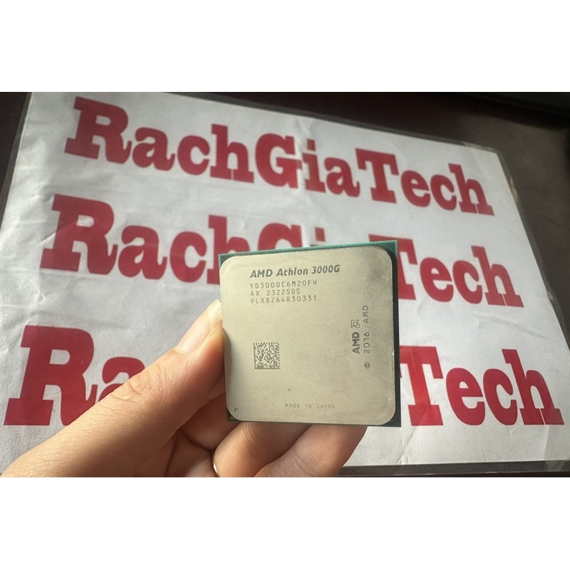 CPU PC AMD Athlon 3000G CŨ