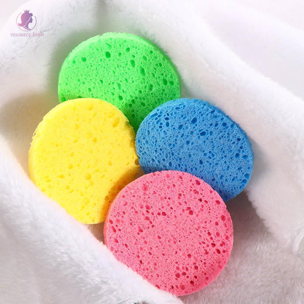 RESOURCE LIMIT Sponge Puff Cotton Softwood Pulp Dụng cụ trang điểm tự nhiên Konjac Face Wash Cleanin