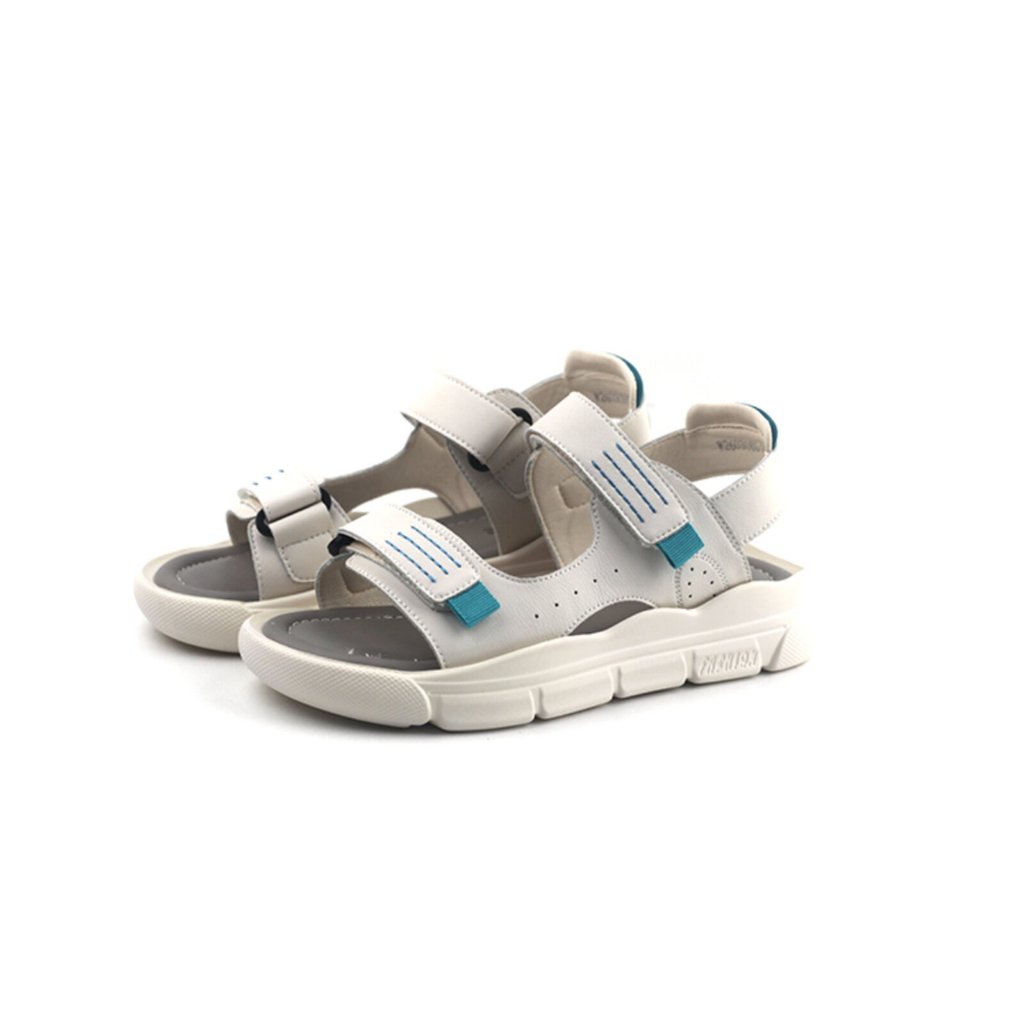 Dép phẳng Dép phẳng dành cho nữ Jin Baichuan Mùa hè Giày nữ mới Dép nữ Mũi tròn Mở mũi đế phẳng Phon