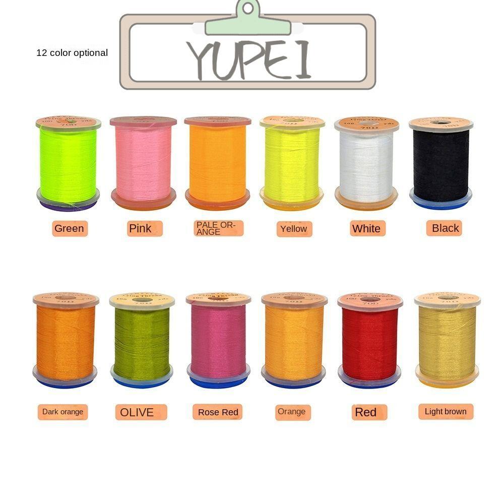 YUPEI Fly Tying Thread Line, Thread Spool Premium Fly Fishing Line, Flies Bass Dây câu siêu mạnh