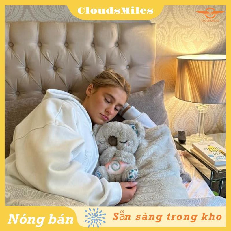 [CloudsMiles] Gấu Koala dịu nhẹ, Koala thở, Gấu Koala cứu trợ, Máy tạo âm thanh cho bé, với chi tiết