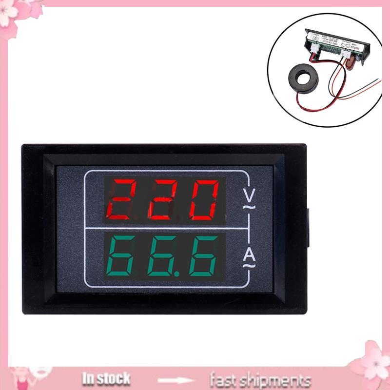 Vôn kế kỹ thuật số YOI Ampe kế AC50-500Amp Vôn hiện tại