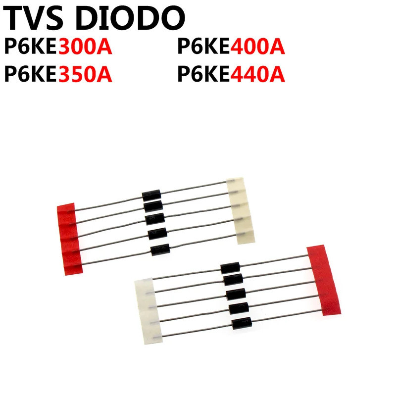 Bộ 50 TV DIODE P6KE300A P6KE350A P6KE400A P6KE440A còn hàng chip