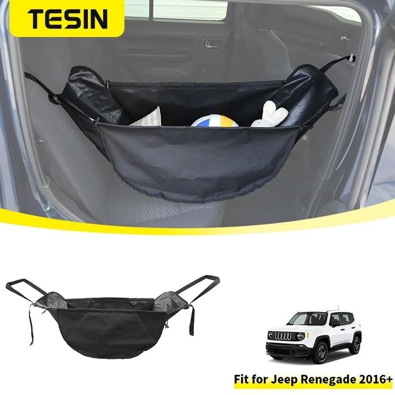 TSIN Ghế Ô Tô Tựa Đầu Treo Túi Bảo Quản Người Tổ Chức Cho Xe Jeep Renegade Cho Wrangler TJ JK JL JT 