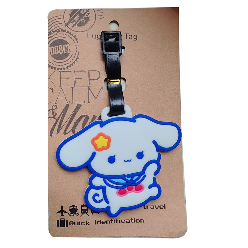 P PC Dog Duffel Tag Yugui Dog Pudding Dog XO Cool Penguin Duffel Tag YEJW