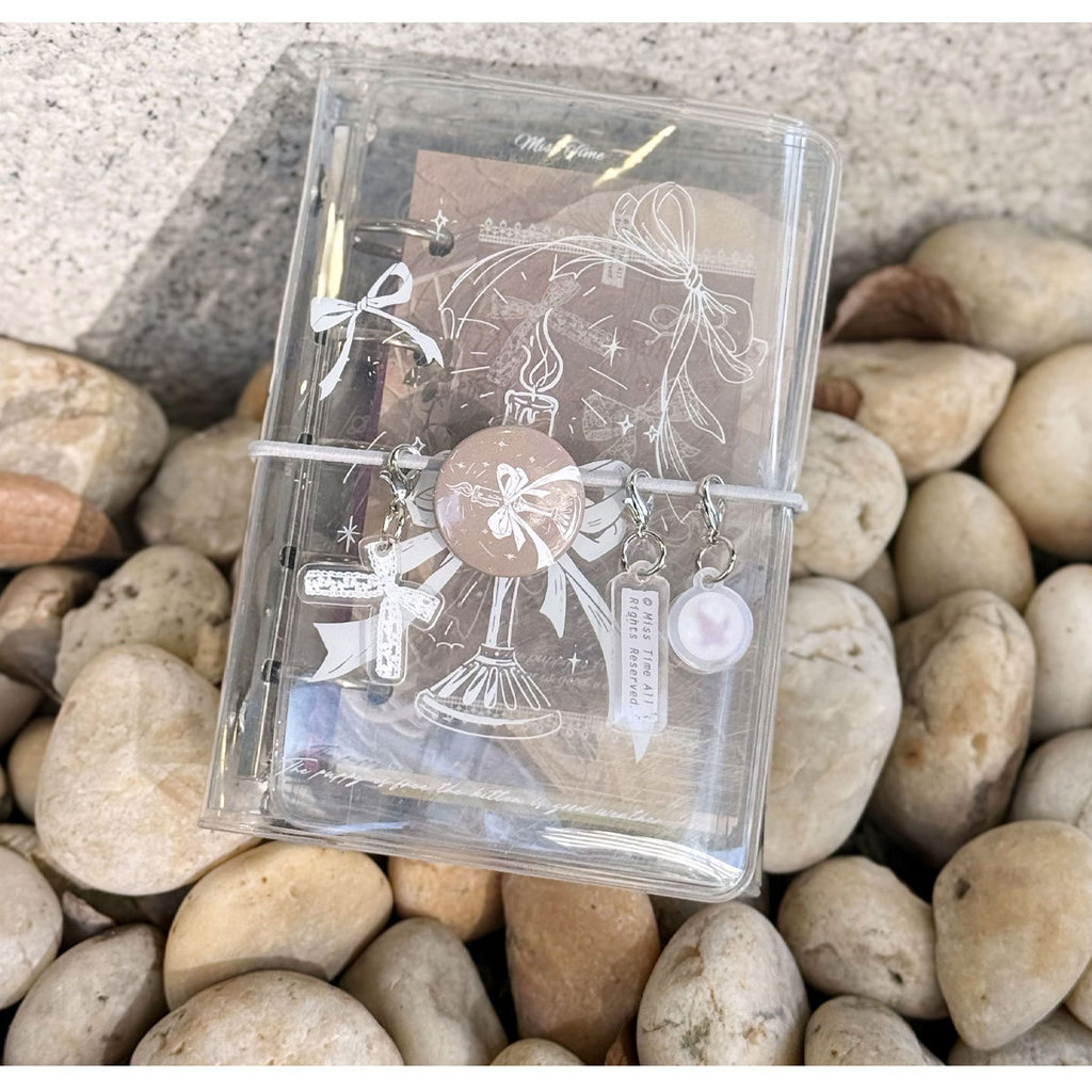 Sổ Còng Binder M5 DIY Bìa & Giấy Nhiều Hoạ Tiết Kèm Charm Xinh