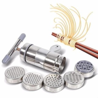 Dụng Cụ Làm Bún, Máy Làm Bún Tươi, 5 Đầu Inox Cao Cấp, Máy Làm Bún Mì Mini Gia Đình, An toàn vệ sinh tuyệt đối