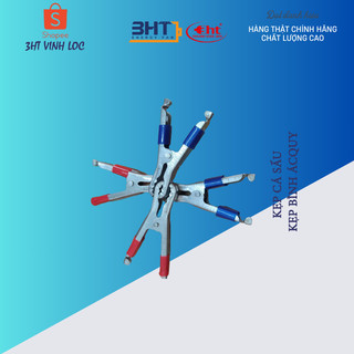 2 Kẹp Cá Sấu Xanh Đỏ 30A - 7Cm
