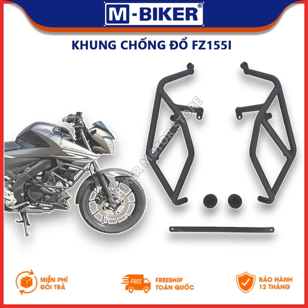 Chống đổ Fz155, Khung chống đổ Fz155, Chống đổ kèm gù dành cho Yamaha Fz155