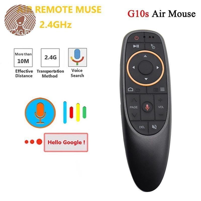 CAGJB GAMINJA G10S Chuột Không Khí Điều Khiển Từ Xa Bằng Giọng Nói 2.4G Con Quay Hồi Chuyển Không Dâ