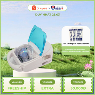 Máy Xông Khí Dung - Máy Xông Mũi Họng ALKATO TL-200 Công Nghệ Van Ảo Cho Kích Thước Hạt Nhỏ, Công Suất Lớn