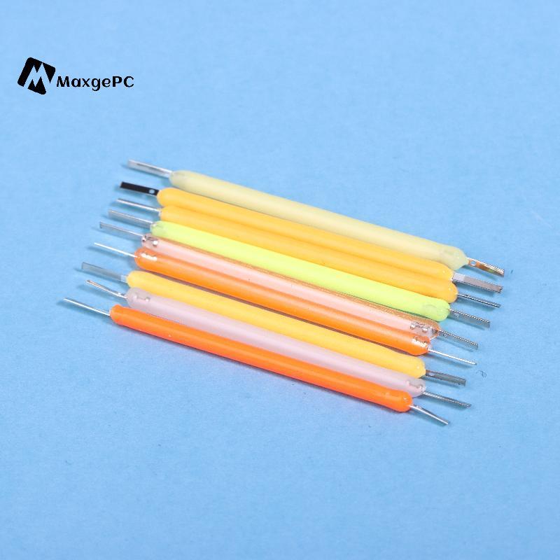 [Max-t] 10 Bộ phận đèn dây tóc LED Edison 38mm DC3V Hạt LED Phụ kiện đèn sợi đốt Diode để chiếu sáng