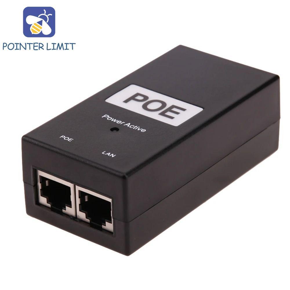 POINTER LIMIT POE Power Supply, 100Mbps IEEE802.3af / tại POE Power Injector, Đầu ra nguồn điện thụ 