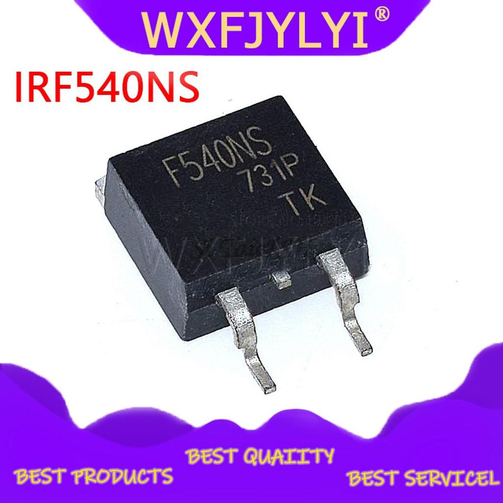 10 Cái / lốc IRF540NS IRF540 F540NS TO-263 Mới nguyên bản