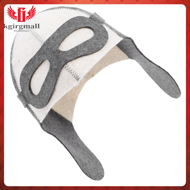 🎃 Phụ kiện Sauna Mũ Nỉ Sauna Nắp Pilô Tắm Mũ Trùm Đầu Chống Ẩm Cho Nam Nữ Khi Xông Hơi