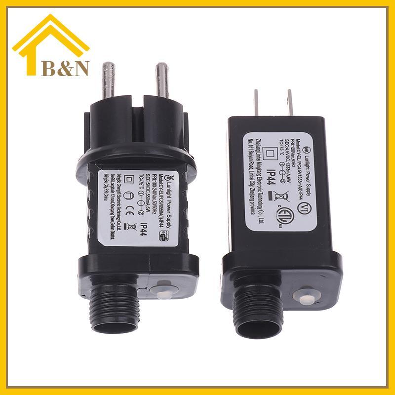 HER EU / US Cắm 5VDC 6W 8 Chức Năng SELV Đèn LED Driver Switch Adapter IP44 Chiếu Sáng Laser Chống N