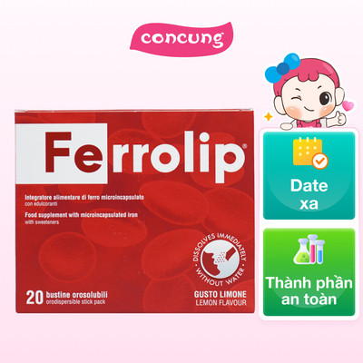 Sắt sinh học Ferrolip Bầu - concung