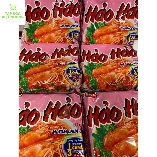 COMBO 10 gói Mì Tôm Hảo Hảo Chua Cay , Mì Xào 75g | Mì Gói Ăn Liền Ngon Nhanh – Acecook Việt Nam