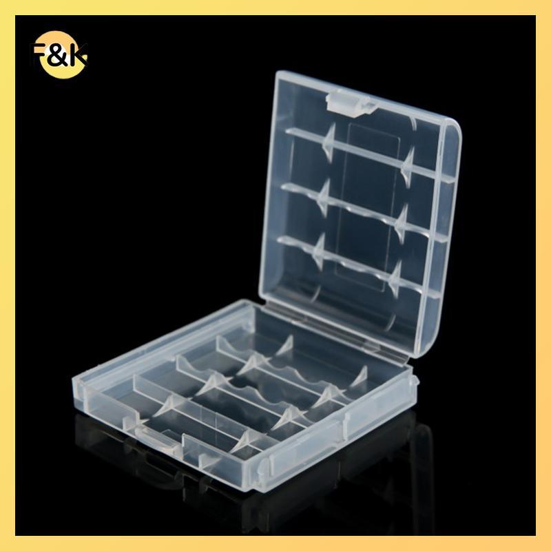 F & K AAA / AA sang C / D Pin Pin Pin Hộp Bảo Quản Bộ Chuyển Đổi AAA AA Hộp Đựng Hộp Chuyển Đổi.