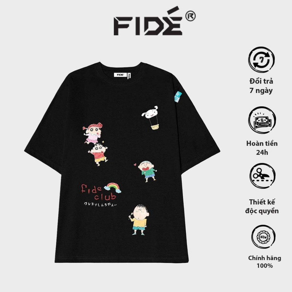 (COD) Áo thun FIDE phông trơn nam nữ cổ tròn FIDE CUSHIN 01