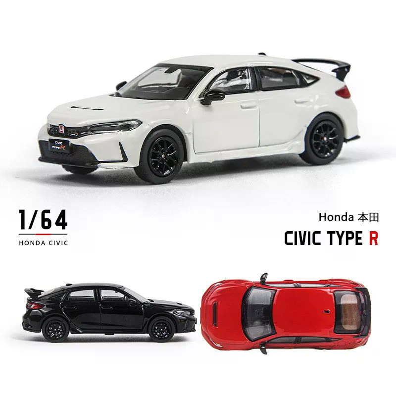 Paudi 1/64 Honda CIVIC Type R FL5 Hợp Kim Diecast Xe Mô Hình Đồ Chơi Quà Tặng Sinh Nhật