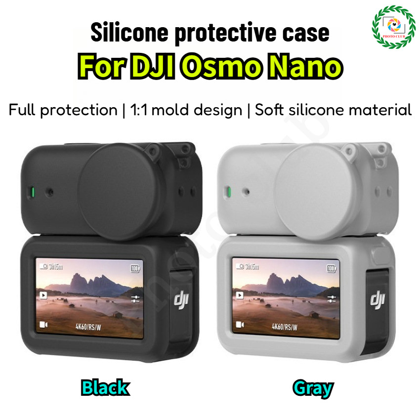 Dành cho Vỏ bảo vệ silicon DJI Osmo Nano / Vỏ silicon chống trầy xước 3 trong 1 cho DJI Osmo nano