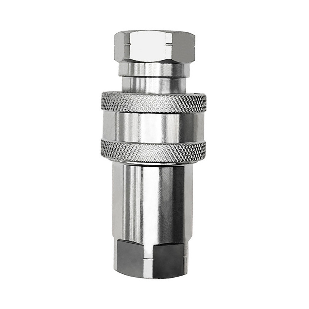 38 Inch 14 Inch NPT Threaded Hydraulic Quick Coupler for Industrial Applications