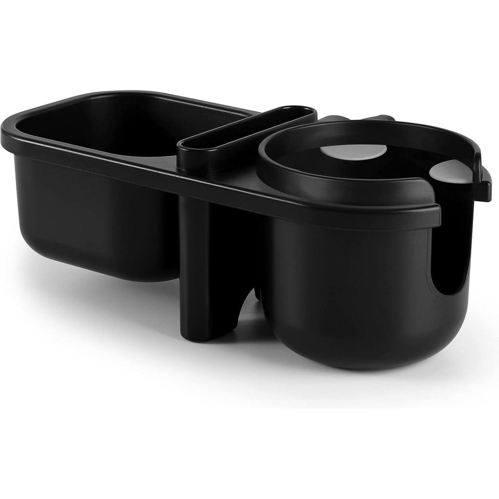 Giá đỡ cốc xe đẩy Accmor có khay, Khay đựng cốc đa năng cho xe đẩy Uppababy Nuna Doona, Giá đựng đồ 