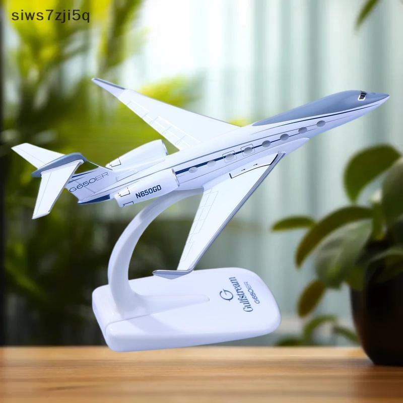Szvn 1 chiếc máy bay mô hình máy bay gulfstream G650 Diecast quy mô 1/200 Máy bay mô hình máy bay g6