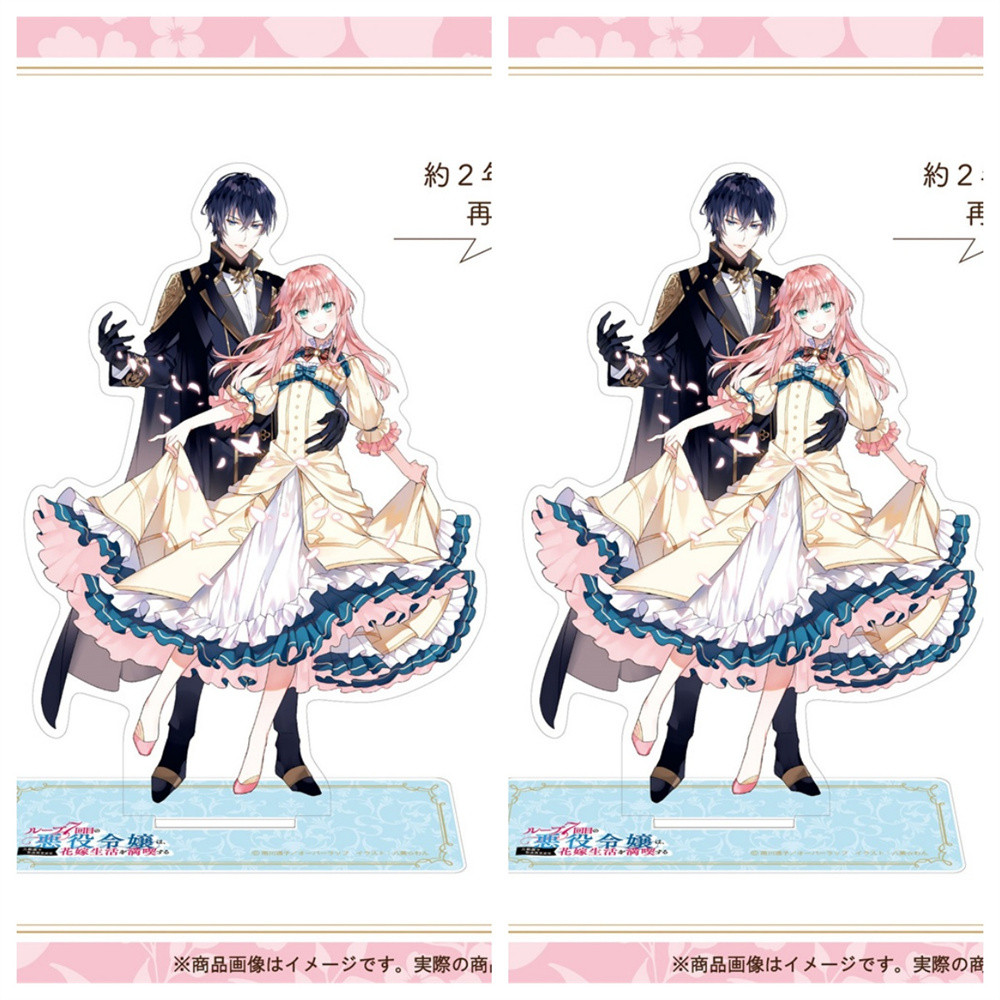 15CM Charm Anime 7th Time Loop Acrylic Stand Model Cosplay Characters Ornament Accessories Goods Col