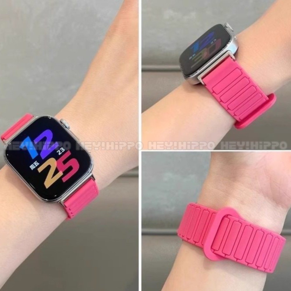 Dây đeo từ tính silicon chặn màu phù hợp cho dây đeo vòng lặp Huawei Watch FIT4 FIT 4pro FIT3 phù hợ