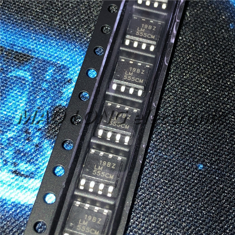 10 Cái / lô LM555CM SOP8 LM555 SOP 555M LM555CMX SOP-8 SMD Mới nguyên bản Còn hàng