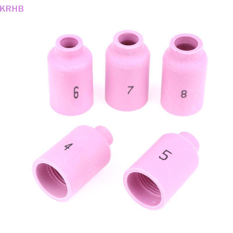 KRHB 42mm 54N14 54N15 54N16 54N17 54N18 Vòi phun gốm Alumina cho TIG WP17 18 26 Phụ kiện đèn pin hàn