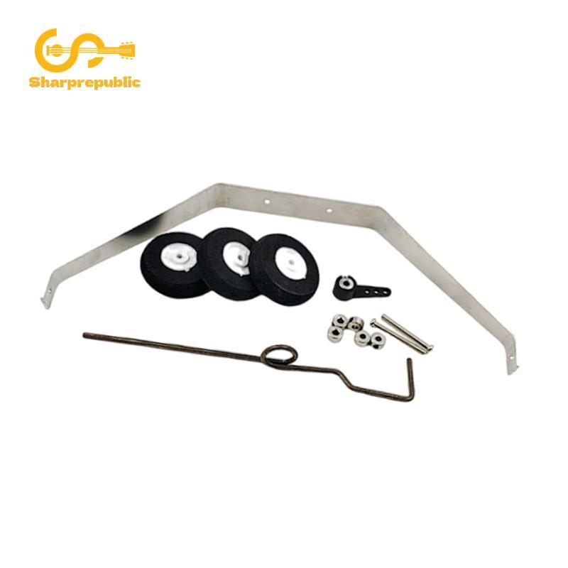 Sharprepublic RC Plane Landing Gear Wheel Kit Glider Landing Gear Attachment cho Drone RC