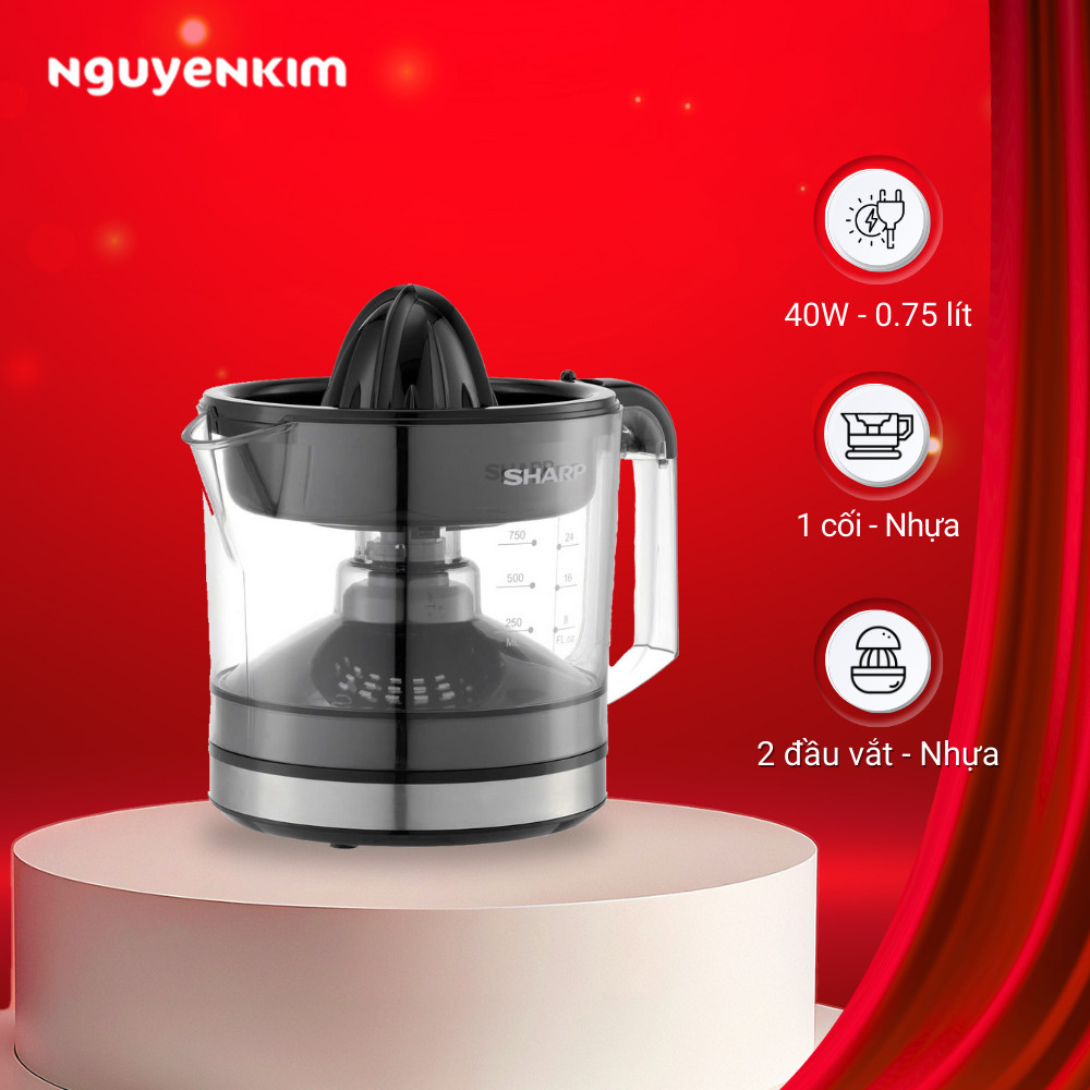 Máy vắt cam Sharp EJ-J407-BK