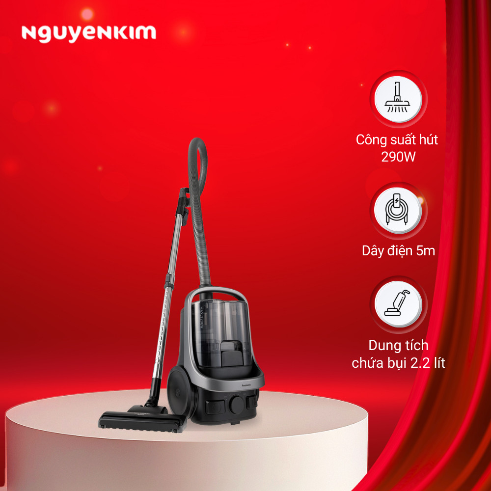 Máy hút bụi dạng hộp Panasonic MC-CL609HN49