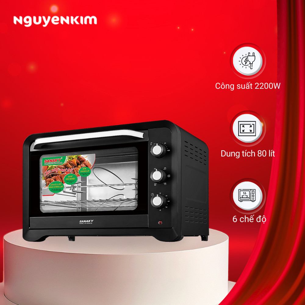 Lò nướng Sanaky VH-809S2D