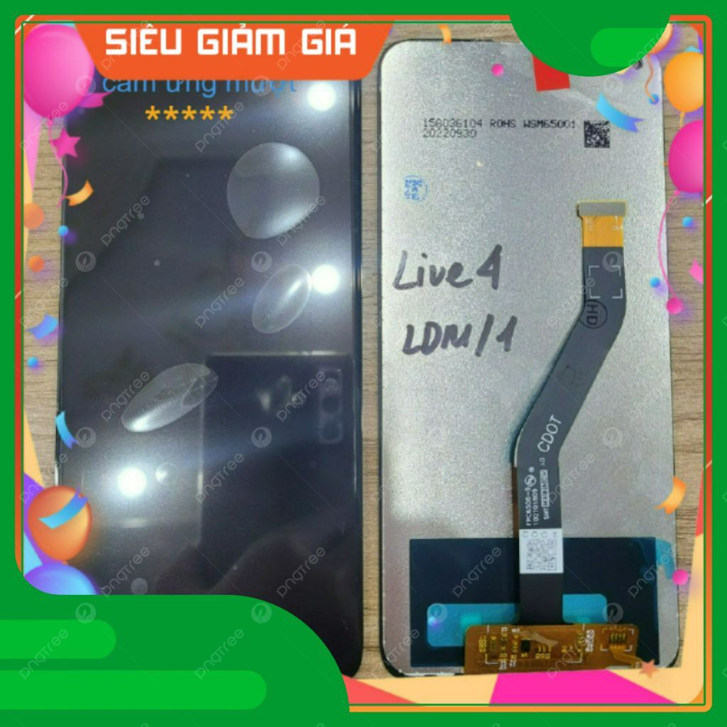 >< Màn ĐT Vsmartt Live 4 / V430 (tặng keo dán và cường lực) "ok"