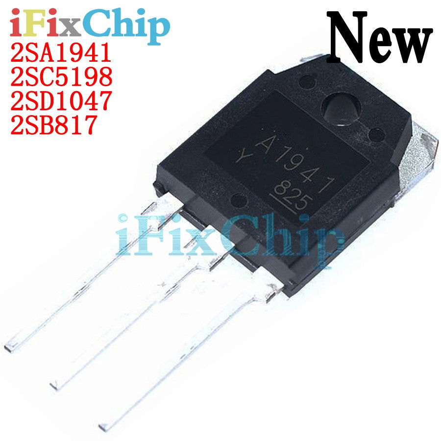 5 Chiếc 2SA1941 2SC5198 2SD1047 TO-3P 2SB817 A1941 C5198 D1047 B817 Hiệu Ứng Trường Transistor