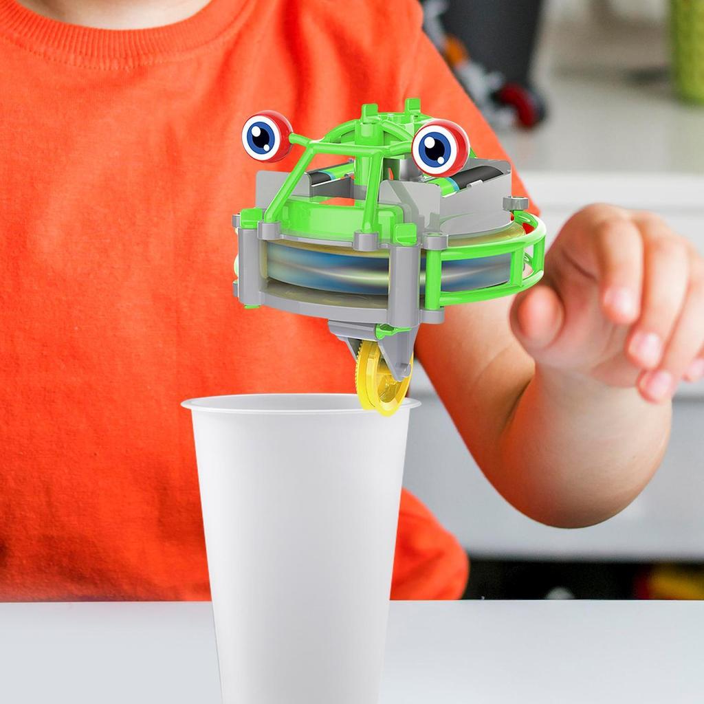 Tightrope Unicycle Toy 2 Modes Gyro Unicycle Toy Gyroscope Toy for Kids Creative Toddler Educational