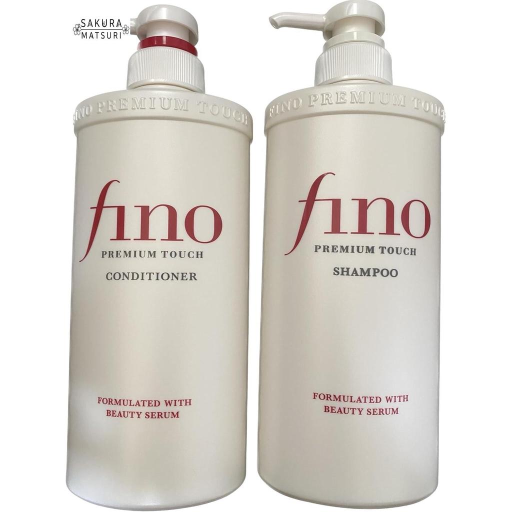 【Fino】Bộ dầu gội và dầu xả cao cấp Fino Premium Touch