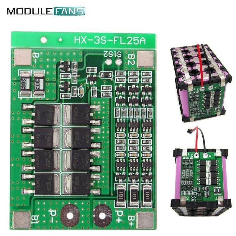 Bảng bảo vệ sạc 3S / 4S 40A 60A 18650 BMS để tăng cường / cân bằng Jiashop