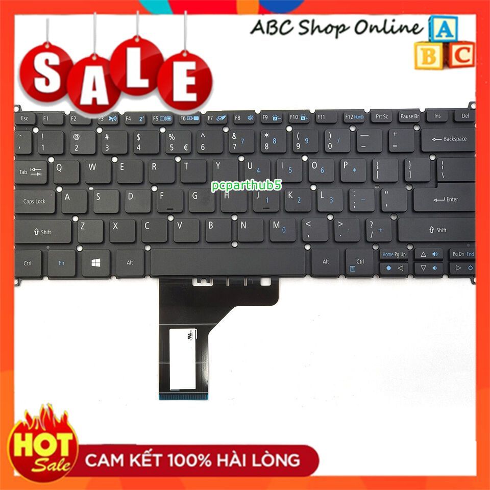 Bàn Phím Laptop Acer SPIN 5 SP513 SP513-51 SP513-51-54K0 SP513-51-58FW